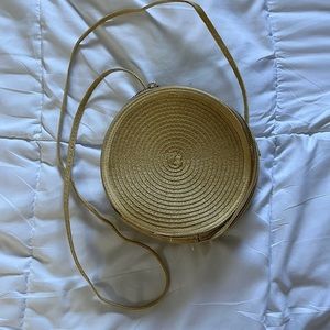 Circle design purse